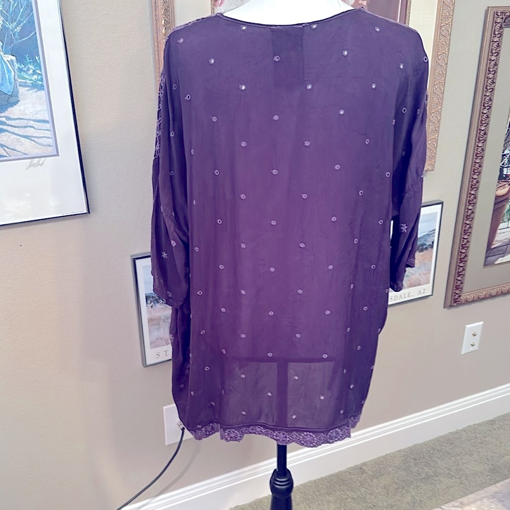 Johnny Was Tunic top - Picture 2 of 4